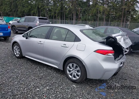 2024 Toyota Corolla Hybrid Le from USA, damaged, VIN JTDBDMHE2RJ006202